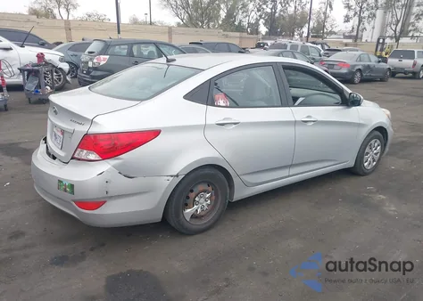 2015 Hyundai Accent Gls из США, поврежденный, VIN KMHCT4AE8FU929081